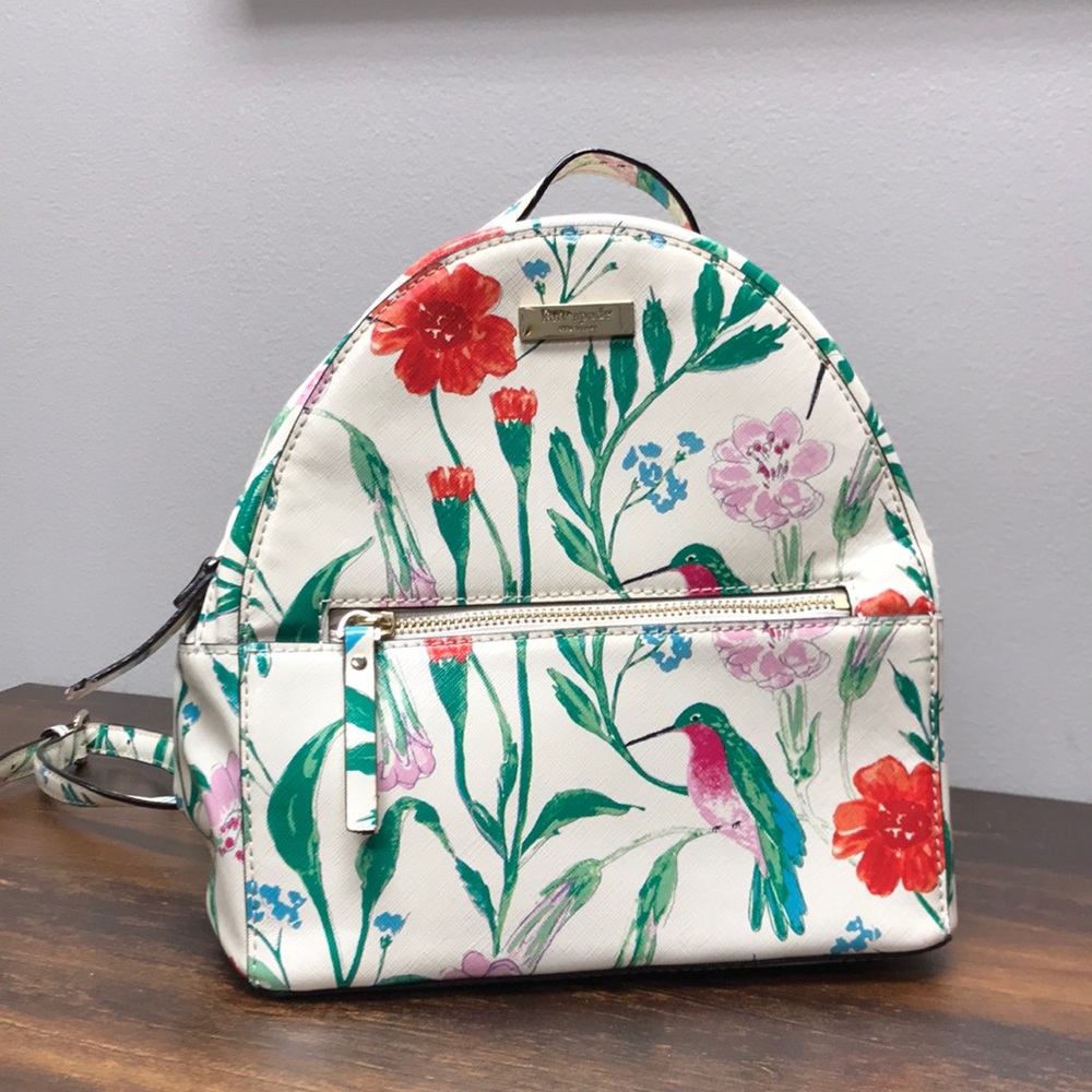 Kate Spade New York LAUREL WAY HUMMINGBIRD FLORAL SAMMI BACKPACK